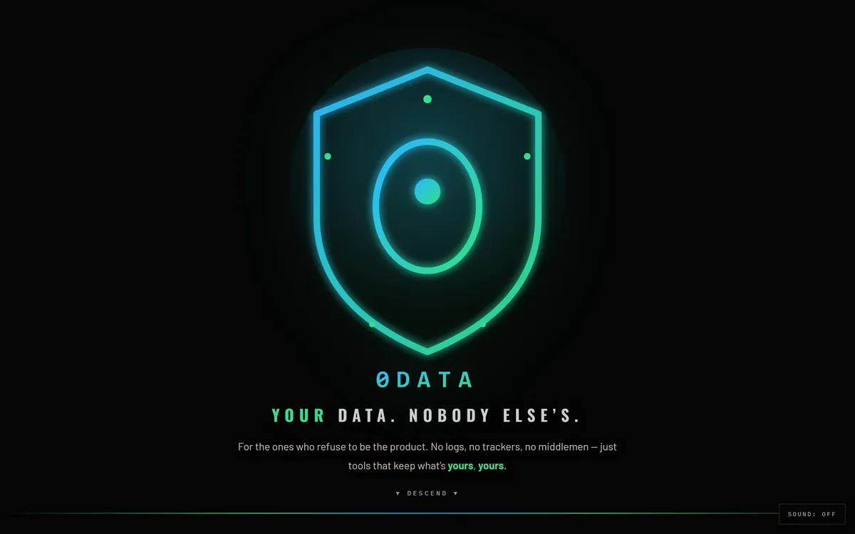 0data Network website